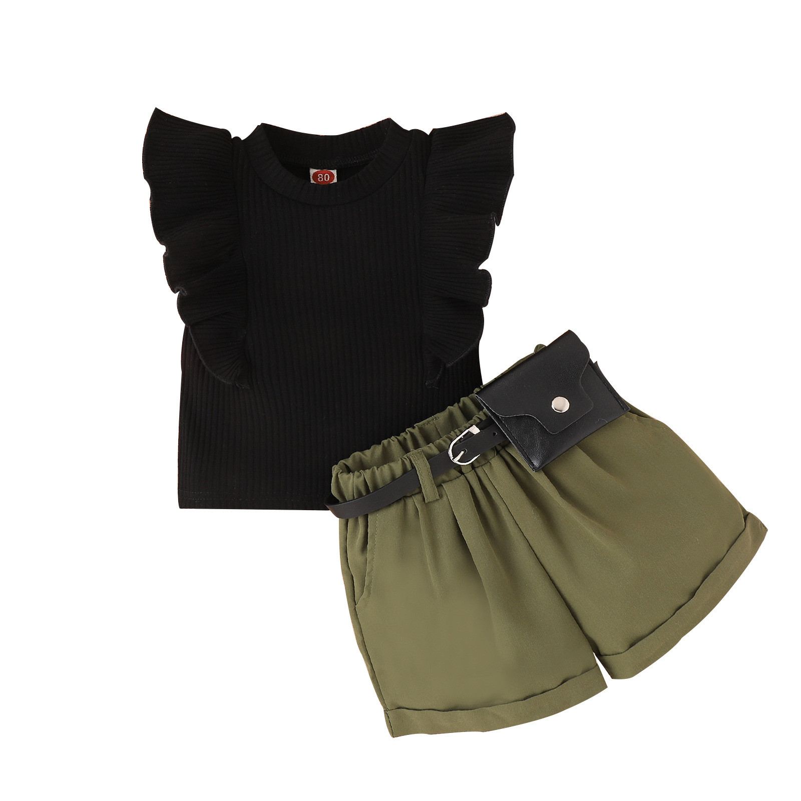 JSCDRPDWL Boys Outfit Girl Outfits Size 14-16 Boys 7-8 Clothing Set Girls 3t Clothes Boy Clothes 2t Baby Boy 0-3 Months Toddler Summer Clothes Toddler Clothes Girls Kids Clothes